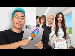 I Surprised 7 Kpop Groups With Custom Gifts!
