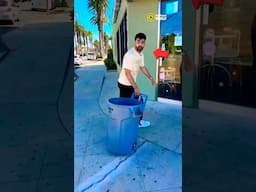Boy Fills Bin with Ice Cream!