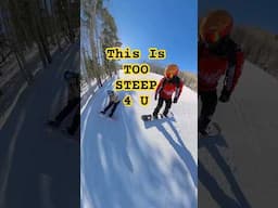 Helping A Beginner Snowboarder After A Fall #shorts