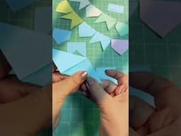 Bandeirinhas Festa Junina #alinnemarques  #diy #origami #dobradura #origamifacil  #festajunina