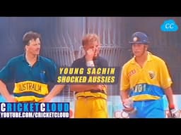 Sachin Shocked Australia in 1994 | Just 21 years Old | Road to 100 Hundreds Started From Here !!