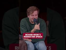 Richard Nixon’s Apology #improv #comedy #podcast #watergate