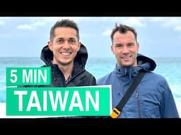 Taiwan in 5 Minuten 🛕🌳 Taipeh, Hualien, Kaohsiung | Alle Highlights in einem Video