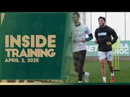 النسور يواصلون الاستعداد لمباراة كأس العرش ضد نادي الاتحاد الرياضي الاسلامي الوجدي