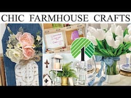 EASY Spring (DOLLAR TREE) Farmhouse Crafts | Heidi Sonboul DIY