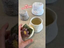 Crochet this! 🌼🍃Go to KweenBee.com for the pattern. 😊 #crochet #crocheting #crochetpattern