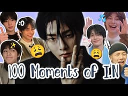 100 ICONIC MOMENTS in the HISTORY of I.N from STRAY KIDS