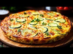 This is so delicious! A friend from Spain showed me how to cook zucchini so deliciously!