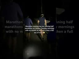 The part of marathon training you don’t see #marathontraining #running #marathon #runlonger
