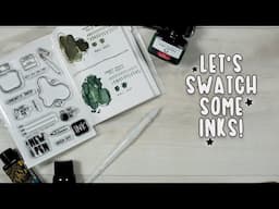 Setting up a Swatch Journal for my fountain pen inks!