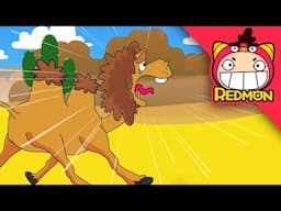 Save the Camel | Animal Rescue Team | 4K cartoon | REDMON