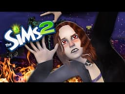 The Sims 2 Vampires are UNHINGED
