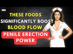10 POWERFUL FOODS That SUPERCHARGE ERECTION | SHOCKING BENEFITS Every Man Over 50 Should Know!