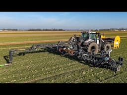 *Prototype* Veenhuis slurry injector | Black & White combo | Valtra tractors