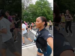 POV: you run your first half marathon 🏃🏾‍♀️🏁 #halfmarathon #running #brooklyn #raceday