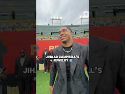 “A lotta mucho dinero.” 😏💎 #jihaadcampbell #nfl #nfldraft