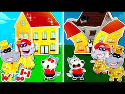 Beware of Fake Rich Family! Rich vs Broke Family 🇨🇦 Wolfoo Kids Cartoon