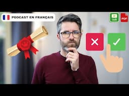 Les examens de français sont-ils utiles ? | french podcasts for intermediate learners