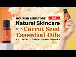 ✨ Radiant Skin Awaits: The Power of Carrot Oils & Hydrosol ✨