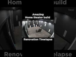 DIY Home Theater Build in 90 Seconds (Timelapse)