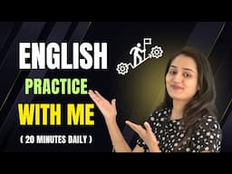 Speak English with Me | Daily 20 minutes | Only 6 Slots |  Spoken English Course .