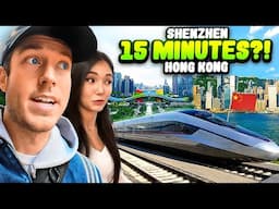 CHINA'S PUBLIC TRANSPORTATION BLOWS MY MIND - SHENZHEN TO HONG KONG DAY TRIP