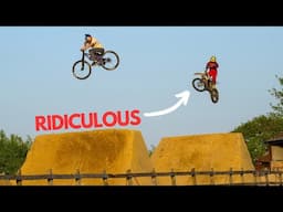 STARK MOTOCROSS BIKE DESTROYED MY TRACK RECORD!!