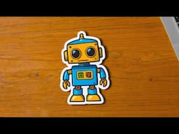 Blender with Stable Diffusion XL Tutorial - Robot sticker