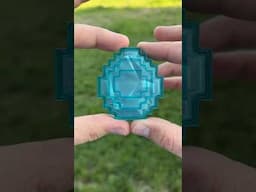 Real Life Minecraft Diamond! 💎