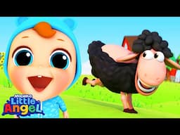 Baby John's Baa Baa Black Sheep | Animal Learning Videos | Little Angel Kids Songs & Nursery Rhymes