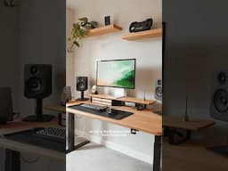 I built my dream workspace - part 1! #homeoffice #desksetup