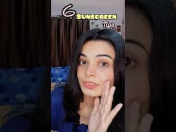 sunscreen tips || nobody will tell you#skincare#shorts   #sunscreen#tips #sunscreentips#viralshorts