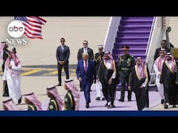 Trump announces plans to lift U.S. sanctions on Syria in high-stakes trip to Mideast