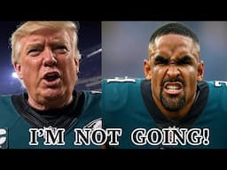Jalen Hurts is OUT! REFUSES to go to Trump's White House! BULLS**T EXCUSE GIVEN!