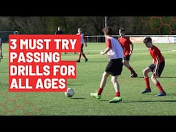 3 best soccer passing drills for all ages | Youth Football Training by Advance.Football