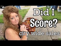 Unexpected Garage Sale Treasures | Did I SCORE BIG | city wide sales