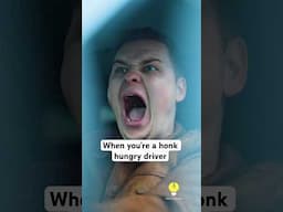 Doesn’t feel good to get honked at #comedy #relatable #shorts