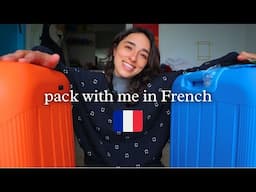 Je prépare mes valises... en français ! ✈️🧳