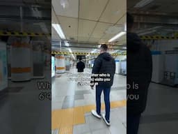 When your 6’4 1/2 (195 cm) brother visits you in Seoul, Korea 🇰🇷 #seoul #korea #travel