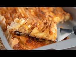 Tarta de Masa Filo con Queso Brie y Pera | Receta Fácil, Crujiente y Perfecta para Sorprender
