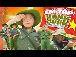 Em Tập Hành Quân - Bé Khánh Vy | Ca Nhạc Thiếu Nhi | Official MV 4K