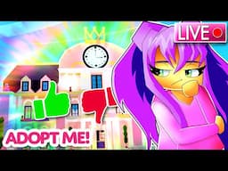 *LIVE* ADOPT ME! Ich bewerte eure Häuser!
