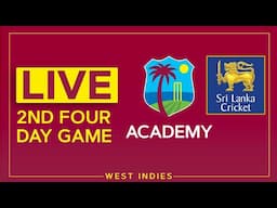 🔴 LIVE West Indies Academy vs Sri Lanka Emerging | 2nd Four Day Game - Day 1