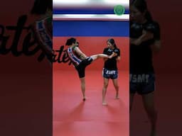 Muay Thai Training - Countering Body Kicks with Stamp Fairtex