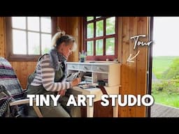 PAINT with Me in My SECRET GARDEN in England