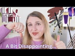 I'm Not Loving Everything... YSL Lip Oils & Dolce & Gabbana Violet Liquid Blush, Liners, & Brows