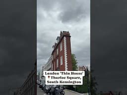 The Thinnest House in London | Property London #propertylondon #realestate