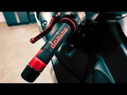 Yamaha R1: Domino Grip & Womet-Tech Installation