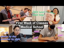 first week of classes in medical school | Carle Illinois College of Medicine - UIUC