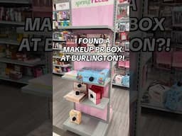 FOUND A MAKEUP P.R. BOX AT BURLINGTON?!? 🤯 #burlington